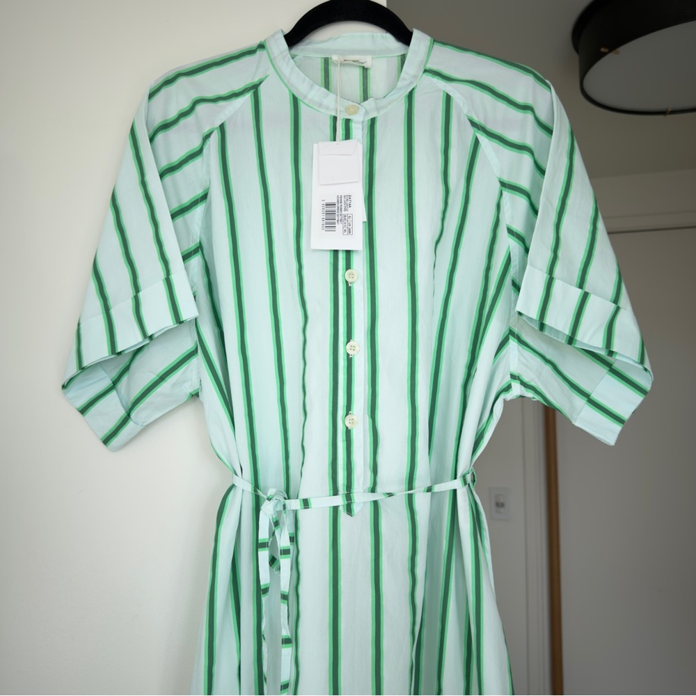 Brand New Shirt Cotton Summer Dress. Brand: American Vintage. Retail price: $279 - Picture 6 of 16